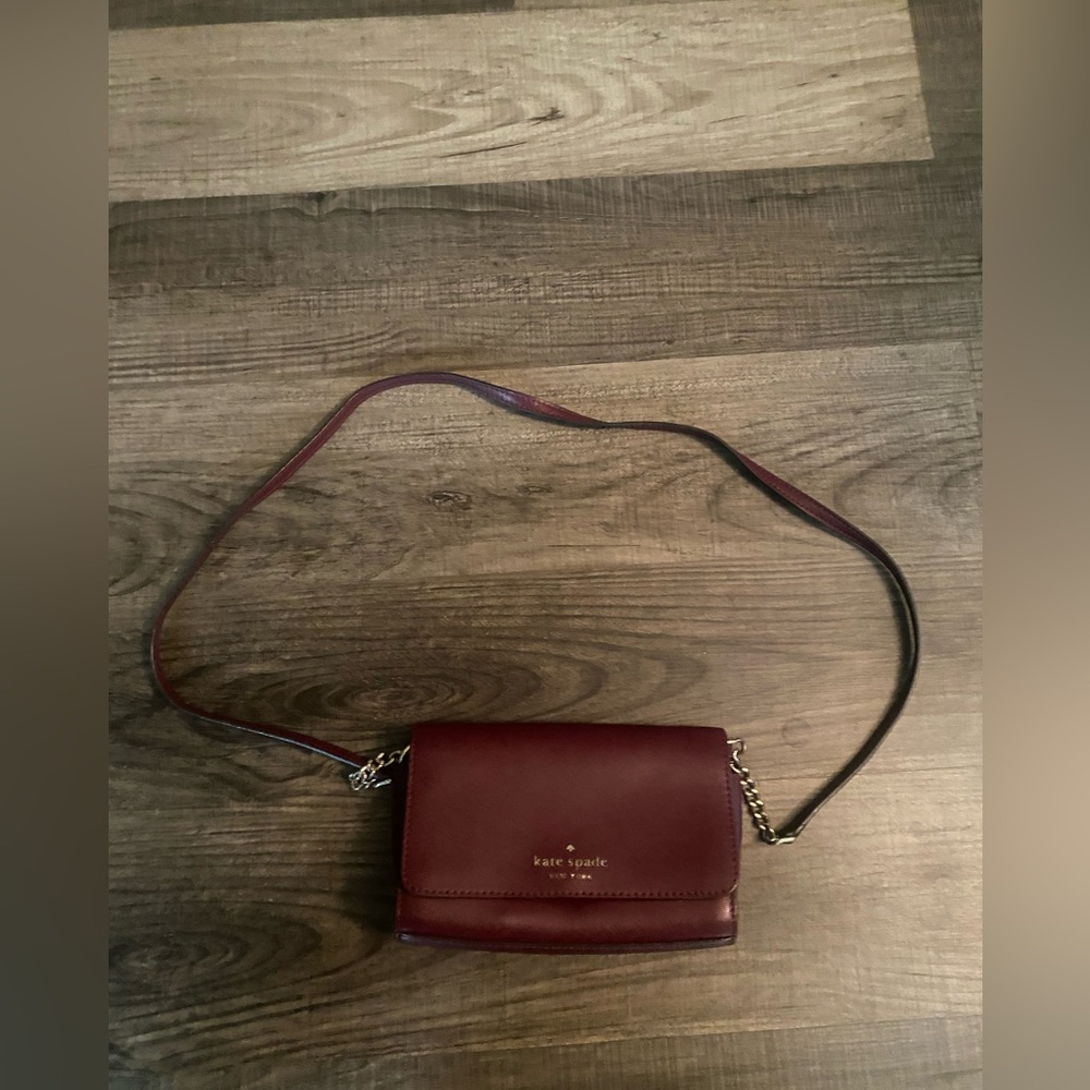 Kate Spade Deep Purple Crossbody Bag - Picture 3 of 3